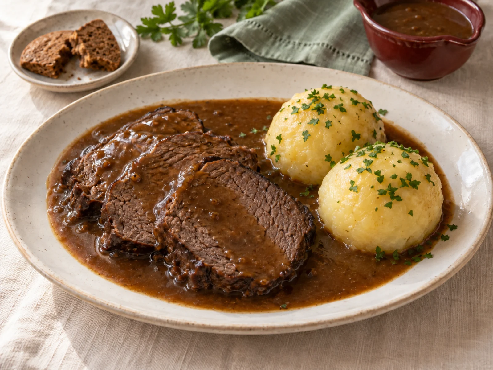 Illustration: Fränkischer Sauerbraten